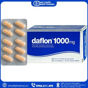 Daflon 1000mg – Điều trị suy tĩnh mạch và trĩ cấp