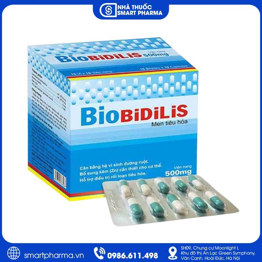 NT Smartpharma (79) Thuốc Biobidilis – Bổ sung lợi khuẩn, hỗ trợ cân bằng hệ vi sinh đường ruột