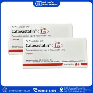 Thuốc Catavastatin 5mg – Điều trị tăng cholesterol máu và rối loạn lipid máu