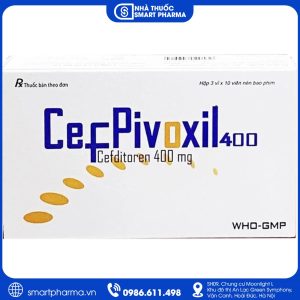 CefPivoxil 400 – Kháng sinh điều trị các bệnh nhiễm khuẩn do vi khuẩn