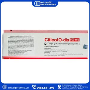 Citicol O-Dis 500mg – Tăng cường hoạt động của não