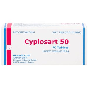 Smart Pharma - Thuốc Cyplosart 50 – Điều trị tăng huyết áp, hỗ trợ bảo vệ tim mạch và thận 1 Smart Pharma - NT Smartpharma 9 2 9