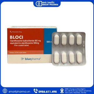 Thuốc Bloci 500mg - Điều trị nhiễm khuẩn đường tiết niệu, hô hấp và tiêu hóa