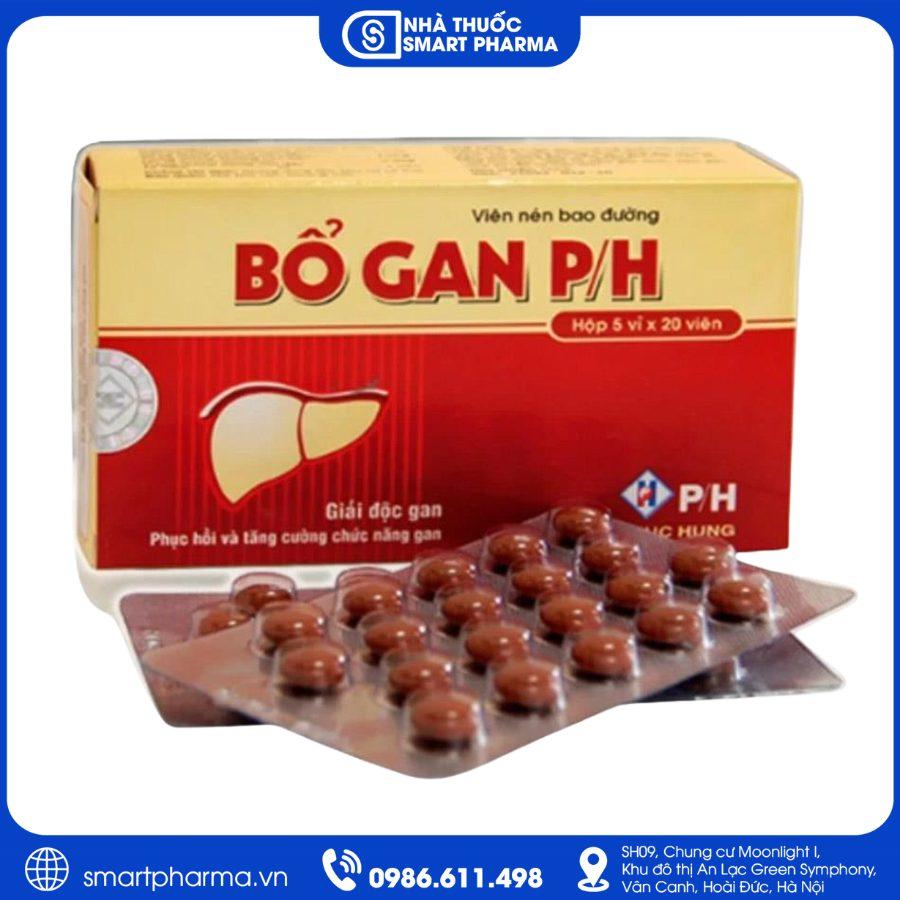 NT Smartpharma (97) Thuốc Bổ Gan P/H – Điều trị suy giảm chức năng gan