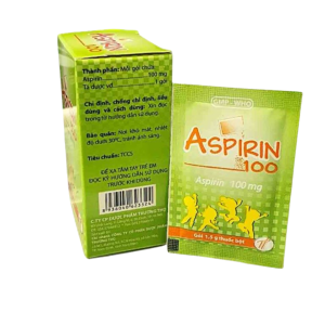 Smart Pharma - Thuốc Aspirin 100mg Trường Thọ giảm đau, hạ sốt, chống kết tập tiểu cầu (12 gói x 1.5g) 2 Smart Pharma - Nha thuoc Smart Pharma 2026 10 19T162428.198