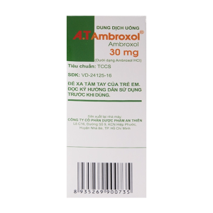 Smart Pharma - Siro A.T Ambroxol 30mg An Thiên long đờm, trị ho có đờm (Lọ 60ml) 1 Smart Pharma - Nha thuoc Smart Pharma 2026 10 20T113622.201
