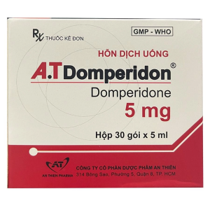 Smart Pharma - Thuốc A.T Domperidon 5mg An Thiên điều trị các trường hợp buồn nôn và nôn (30 ống) 1 Smart Pharma - Nha thuoc Smart Pharma 2026 10 20T152058.153