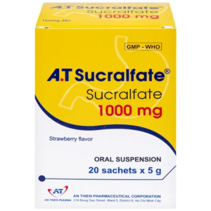 Smart Pharma - Hỗn dịch uống A.T Sucralfate 1000mg An Thiên điều trị loét dạ dày tá tràng (20 gói x 5g) 1 Smart Pharma - Nha thuoc Smart Pharma 2026 10 21T081347.914