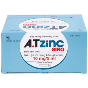 Smart Pharma - Thuốc A.T Zinc 10mg/5ml An Thiên phòng ngừa và điều trị thiếu kẽm (30 ống) 6 Smart Pharma - Nha thuoc Smart Pharma 2026 10 21T085053.705