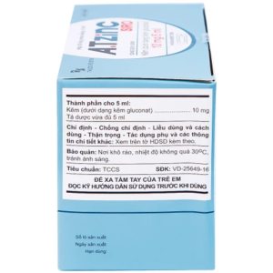 Smart Pharma - Thuốc A.T Zinc 10mg/5ml An Thiên phòng ngừa và điều trị thiếu kẽm (30 ống) 5 Smart Pharma - Nha thuoc Smart Pharma 2026 10 21T085058.888