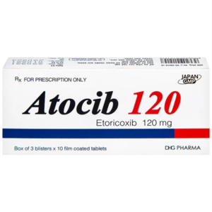 Smart Pharma - Thuốc Atocib 120mg DHG Pharma điều trị thoái hóa khớp, viêm khớp dạng thấp (3 vỉ x 10 viên) 2 Smart Pharma - Nha thuoc Smart Pharma 2026 10 21T144009.274