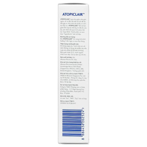 Smart Pharma - Atopiclair Cream 40ml dưỡng ẩm, hỗ trợ phục hồi da khô và viêm da cơ địa 3 Smart Pharma - Nha thuoc Smart Pharma 2026 10 21T164441.960