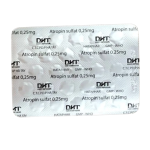 Smart Pharma - Thuốc Atropin Sulfat 0,25mg Hataphar giảm đau do co thắt cơ trơn tiêu hóa và tiết niệu (10 vỉ x 25 viên) 6 Smart Pharma - Nha thuoc Smart Pharma 2026 10 22T091324.869