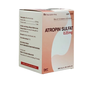 Smart Pharma - Thuốc Atropin Sulfat 0,25mg Hataphar giảm đau do co thắt cơ trơn tiêu hóa và tiết niệu (10 vỉ x 25 viên) 1 Smart Pharma - Nha thuoc Smart Pharma 2026 10 22T091401.263