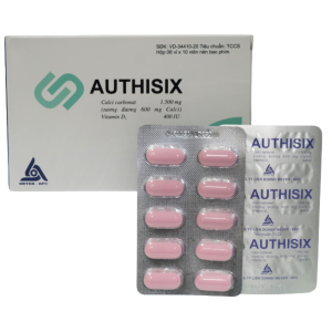 Smart Pharma - Thuốc Authisix Meyer-Bpc giúp ngăn ngừa tình trạng thiếu hụt canxi và vitamin D3 (6 vỉ x 10 viên) 2 Smart Pharma - Nha thuoc Smart Pharma 38