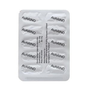Smart Pharma - Thuốc Avarino 300mg Mega We Care điều trị rối loạn tiêu hoá (5 vỉ x 10 viên) 2 Smart Pharma - Nha thuoc Smart Pharma 54