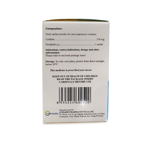 Smart Pharma - Thuốc Avis-Cefdinir 250mg S.Pharm – Điều trị nhiễm khuẩn đường hô hấp, da và mô mềm 3 Smart Pharma - Nha thuoc Smart Pharma 72
