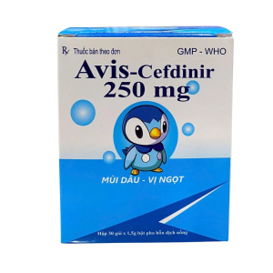 Smart Pharma - Thuốc Avis-Cefdinir 250mg S.Pharm – Điều trị nhiễm khuẩn đường hô hấp, da và mô mềm 1 Smart Pharma - Nha thuoc Smart Pharma 74