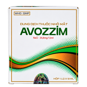Smart Pharma - Thuốc Avozzim HDPharma hỗ trợ giảm khô, ngứa và kích ứng mắt (Lọ 12ml) 1 Smart Pharma - Nha thuoc Smart Pharma 82