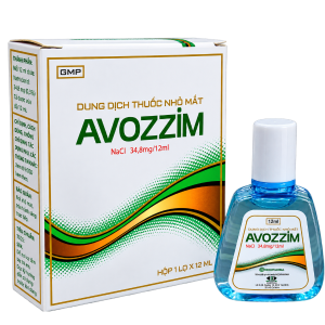 Thuốc Avozzim HDPharma hỗ trợ giảm khô, ngứa và kích ứng mắt (Lọ 12ml)