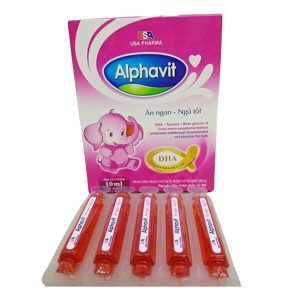 Smart Pharma - Alphavit Ăn ngon ngủ tốt giúp trẻ ăn ngon, ngủ ngon và phát triển toàn diện (4 vỉ x 5 ống) 1 Smart Pharma - Nha thuoc Smartpharma 14 2