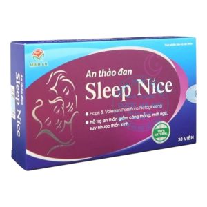 Smart Pharma - An Thảo Đan Sleep Nice giúp an thần, giúp ngủ ngon và sâu giấc (30 viên) 1 Smart Pharma - Nha thuoc Smartpharma 18 1