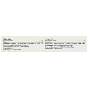 Smart Pharma - Kem bôi da Micosalderm 2% HASAN điều trị các bệnh da liễu do nhiễm nấm (10g) 3 Smart Pharma - Nha thuoc Smartpharma 2026 09 24T140540.329
