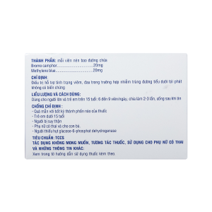 Smart Pharma - Thuốc Midasol hỗ trợ điều trị nhiễm trùng đường tiểu dưới (Hộp 10 vỉ x 10 viên) 2 Smart Pharma - Nha thuoc Smartpharma 2026 09 24T171546.984