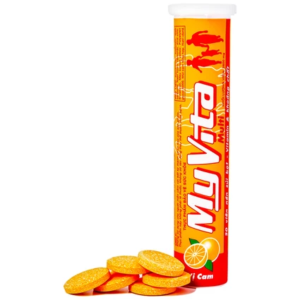 Viên sủi MyVita Multi bổ sung vitamin và kẽm, hỗ trợ tăng cường sức khỏe (Lọ 20 viên)