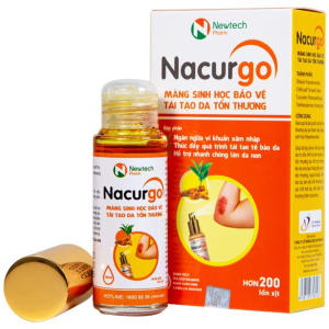 Dung dịch xịt Nacurgo 30ml Newtech tạo màng bảo vệ, hỗ trợ phục hồi da tổn thương