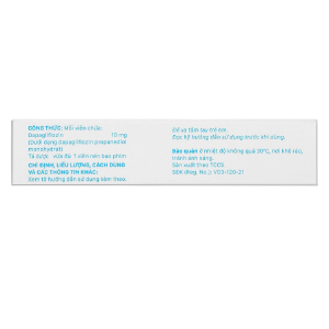 Smart Pharma - Thuốc Nady-Dapag 10 Nadyphar điều trị đái tháo đường tuýp 2 (3 vỉ x 10 viên) 2 Smart Pharma - Nha thuoc Smartpharma 2026 09 30T164845.767