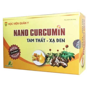 Nanocurcumin tam thất xạ đen hỗ trợ bảo vệ dạ dày và tăng cường sức khỏe