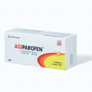 Smart Pharma - Thuốc Agiparofen 325/200 điều trị đau đầu, đau răng, đau cơ xương khớp và hạ sốt (5 vỉ x 10 viên) 1 Smart Pharma - Nha thuoc Smartpharma 22