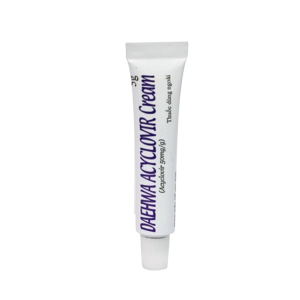 Smart Pharma - Daehwa Acyclovir Cream 5% điều trị mụn rộp môi, herpes simplex trên da (5g) 2 Smart Pharma - Nha thuoc Smartpharma 4