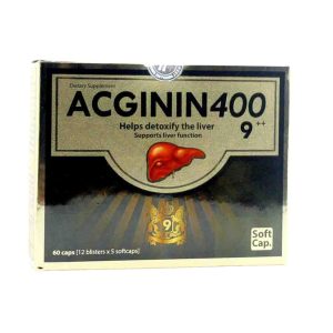 Smart Pharma - Acginin 400 9++ bổ sung L-Arginin, tăng cường sức khỏe và cải thiện tuần hoàn máu (12 vỉ x 5 viên) 1 Smart Pharma - Nha thuoc Smartpharma 70