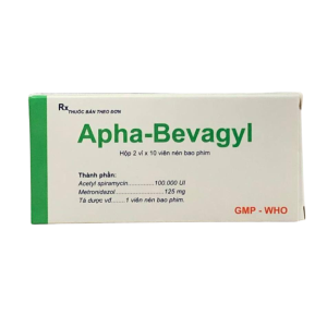 Smart Pharma - Thuốc Apha-Bevagyl điều trị các bệnh nhiễm khuẩn do vi khuẩn nhạy cảm (2 vỉ x 10 viên) 2 Smart Pharma - Nha thuoc Smartpharma 8 1