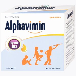Smart Pharma - Thuốc Alphavimin Siro bổ sung vitamin và khoáng chất, tăng cường sức khỏe và sức đề kháng (20 ống) 1 Smart Pharma - Nha thuoc Smartpharma 9 1