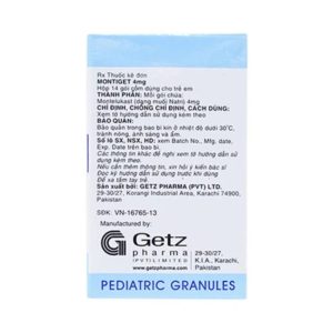Smart Pharma - Thuốc cốm Montiges 4mg điều trị hen suyễn và viêm mũi dị ứng ở trẻ em 4 Smart Pharma - Page Trang 13