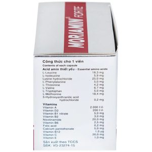 Smart Pharma - Viên nang cứng Moriamin Forte Roussel giúp duy trì và phục hồi sức khỏe 4 Smart Pharma - Page Trang 17