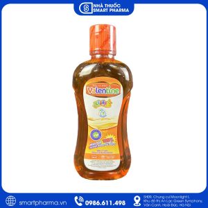 Nước súc miệng Valentine Kiddy giúp bảo vệ răng miệng cho trẻ