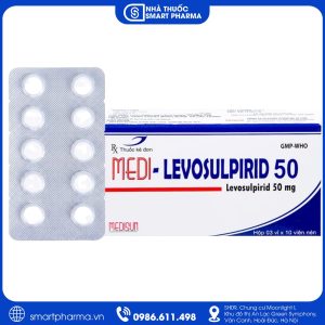 Medi-Levosulpirid 50 điều trị tâm thần phân liệt và rối loạn chức năng tiêu hóa