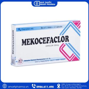 Mekocefaclor 250mg điều trị viêm họng, viêm phế quản và các nhiễm khuẩn nhạy cảm