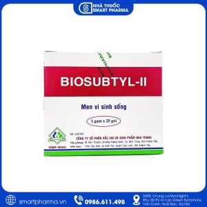 Biosubtyl-II điều trị tiêu chảy, viêm ruột và rối loạn tiêu hóa