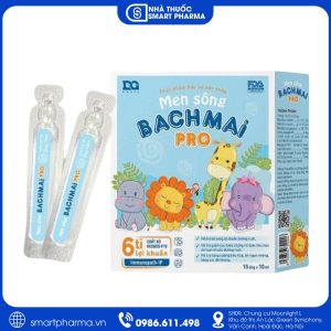 Men Sống BachMai Pro bổ sung lợi khuẩn, hỗ trợ giảm rối loạn tiêu hóa