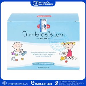 Men vi sinh Simbiosistem Bustine hỗ trợ giảm táo bón và rối loạn tiêu hóa