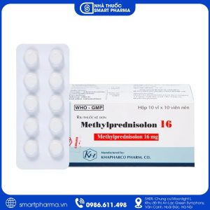 Methylprednisolon 16 điều trị viêm, dị ứng và các bệnh lý miễn dịch