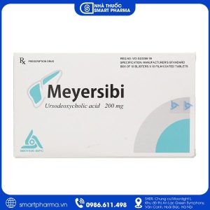 Meyersibi 200mg cải thiện chức năng gan và làm tan sỏi mật cholesterol
