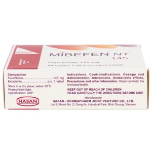 Smart Pharma - Thuốc Mibefen NT 145 điều trị tăng triglycerid huyết và rối loạn lipid máu hỗn hợp 5 Smart Pharma - Page Trang 2026 08 12T171555.082