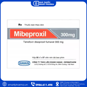 Mibeproxil 300mg điều trị HIV-1 và viêm gan B mạn tính
