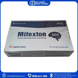 Thuốc Mifexton 500 điều trị bệnh não cấp, mạn tính và Parkinson